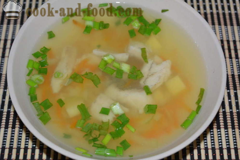 Delicious супа от щука в дома - как да се готви супа от риба от щука, стъпка по стъпка рецепти снимки