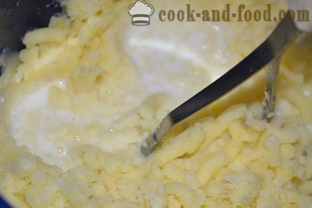 Картофено пюре с мляко и масло, без бучки - как да се готви вкусни картофено пюре, стъпка по стъпка рецепти снимки