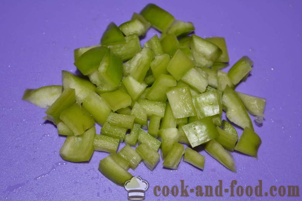 Delicious ронлива елда със зеленчуци в тиган - Как да се готви елда със зеленчуци, стъпка по стъпка рецепти снимки