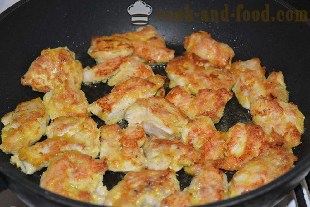 Вкусни пилешки гърди пържени в тиган - как да се готви сочни пилешки гърди в тиган, стъпка по стъпка рецепти снимки