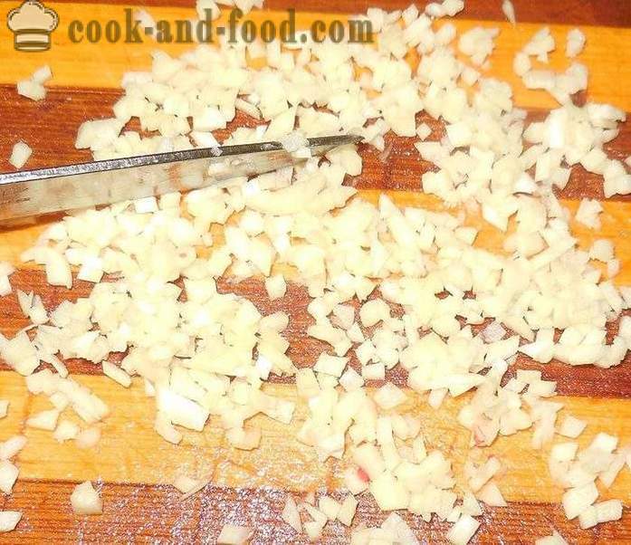 Raw патладжан хайвер - как да се готви сурови яйца патладжан, стъпка по стъпка рецепти снимки