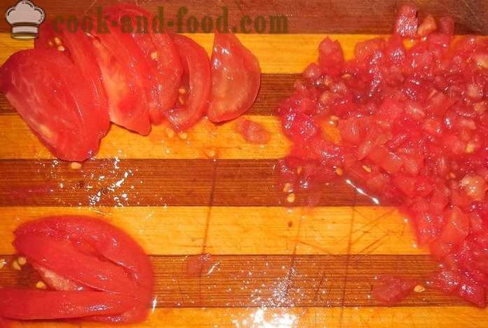 Raw патладжан хайвер - как да се готви сурови яйца патладжан, стъпка по стъпка рецепти снимки