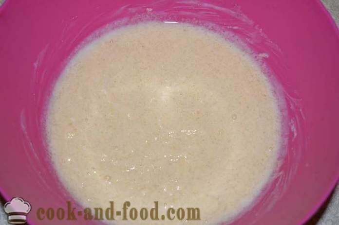 Манна на кисело мляко с плодове боровинки, печени без брашно във фурната - как да се подготви кисело мляко с манна във фурната, с една стъпка по стъпка рецепти снимки