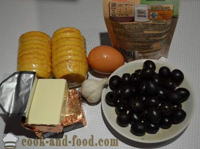 Вкусни ваканционни tartlets със сирене и яйца - една проста рецепта за пълнене и красиво декорирани закуски тарталета със снимка