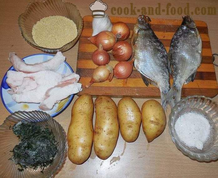 Казашки супа каша от просо - как да се готви каша у дома - стъпка по стъпка рецепти снимки