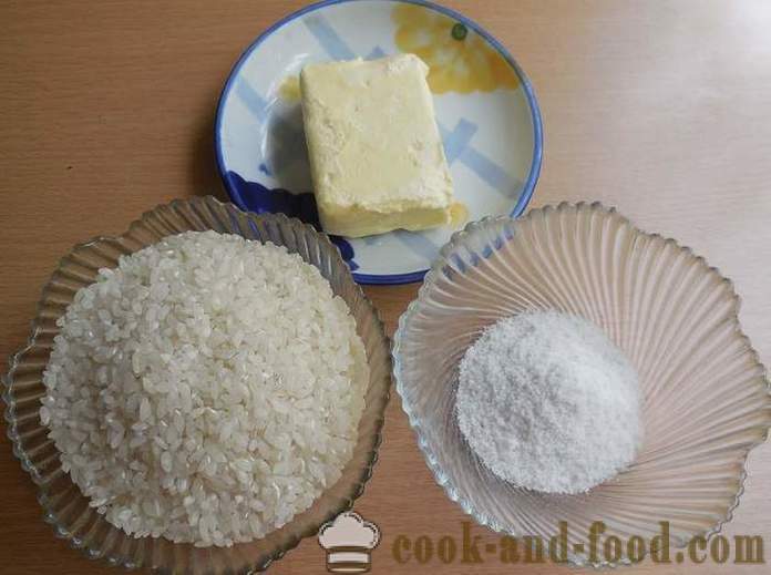 Как да готвя ориз овесена каша на водата на гарнитура - рецепта със снимка