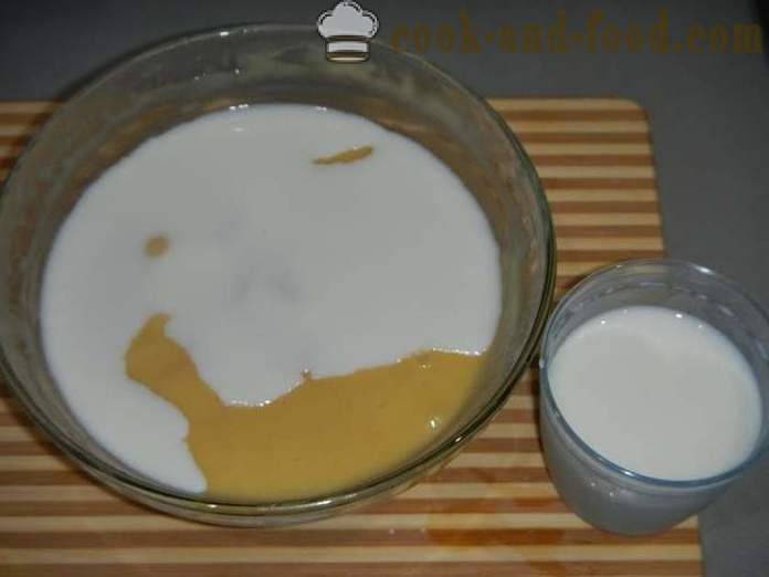 Вафла ролки в гофрети желязо или готвя вафлени ролки - рецепта със снимки, стъпка по стъпка