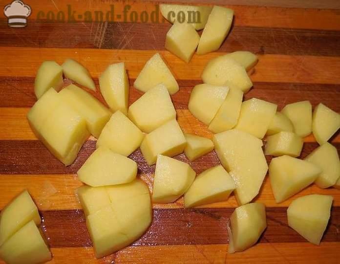 Зеленчукова яхния с тиквички, зеле и картофи в multivarka - как да се готвя задушени зеленчуци - стъпка по стъпка рецепта, със снимки