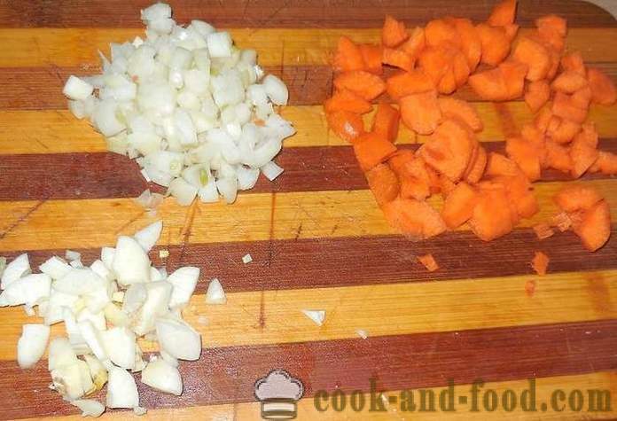 Супа с кюфтета на мляно месо и грис - Как да се готви супа и кюфтета - стъпка по стъпка рецепти снимки