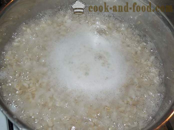 Delicious ечемик каша във водата - стъпка по стъпка рецепта със снимки - как да се готви ечемик каша
