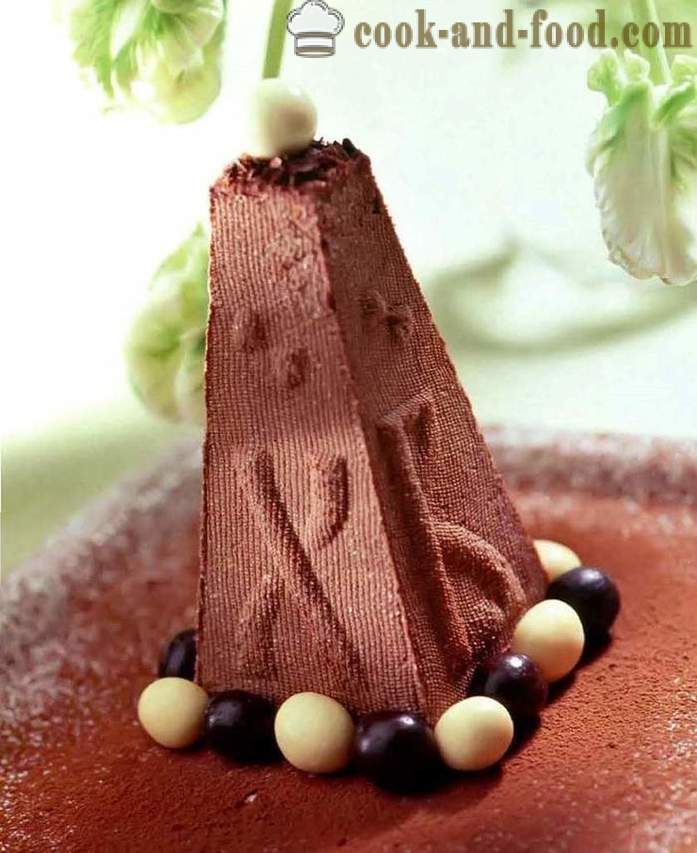 Шоколад Великден извара и сметана - проста рецепта за суров шоколад Великден извара