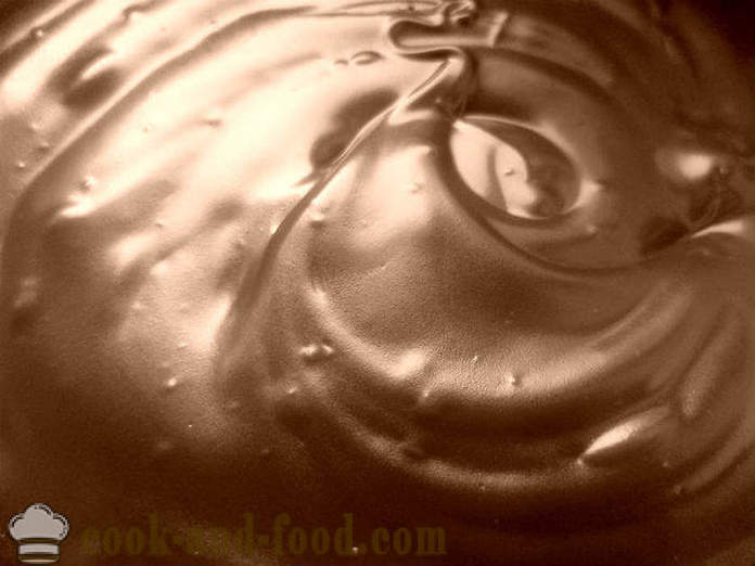 Шоколадова сметана и мляко глазура - добра рецепта за това как да се направи шоколад глазура