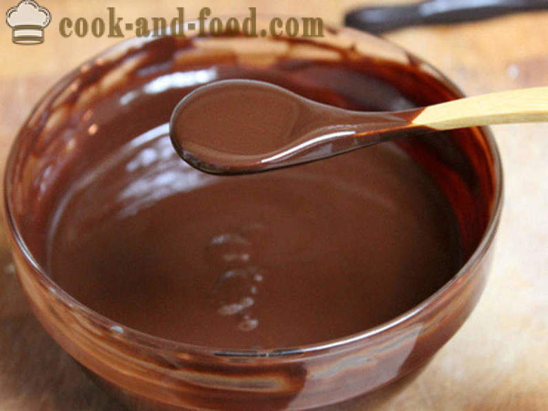 Кремообразна шоколадова глазура от какао, захар и мляко - как да се направи шоколадово покритие на какао рецепта с видео