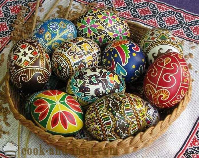 Великденски яйца - как да се украсяват яйца за Великден