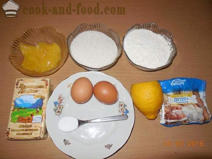 Медени питки с лимон пудра - как да се пекат медени питки в multivarka рецепта със снимки.