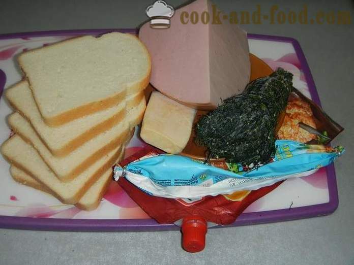 Прости рецепти за топли сандвичи със сирене и колбаси в бързината