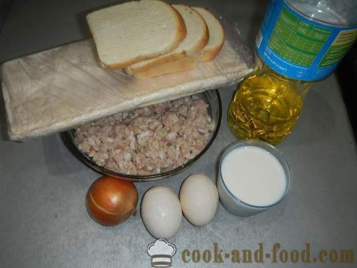 Кюфтета от бутер тесто или вкусни Таралежи на мляно месо и тесто - как да се готвя котлетите в теста, стъпка по стъпка рецепти снимки