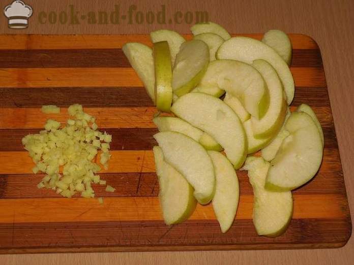 Lush ябълков пай в multivarka с канела и джинджифил - как да се направи ябълков пай в multivarka, стъпка по стъпка рецепта със снимки.