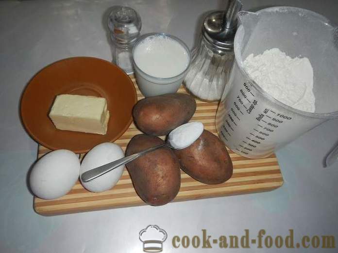 Вкусни кнедли с картофи и заквасена сметана. Как да се готви кнедли с картофи - стъпка по стъпка рецепта със снимки.