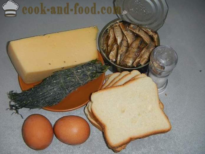 Тост на бял хляб с яйце: сладко, сол и чесън. Как да си направим вкусни крутони в тиган - стъпка по стъпка рецепта със снимки.
