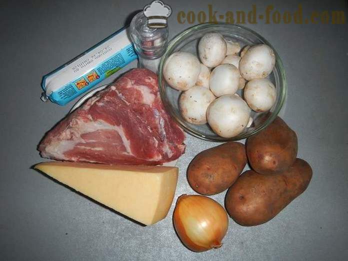 Картофи по френски във фурната - фото-рецепта как да се готвя картофи на френски език със свинско и гъби