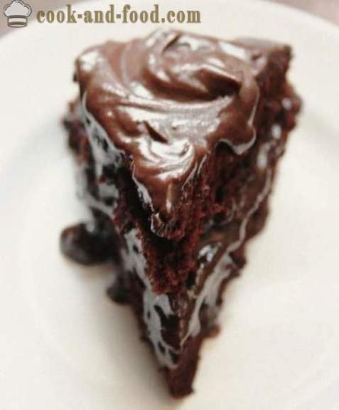 Шоколадова торта - просто и вкусно, постепенно fotoretsept.