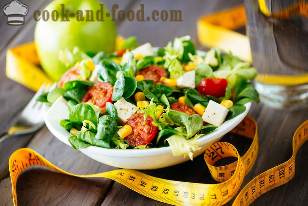 Зеленчукови салати диета за отслабване - видео рецепти у дома