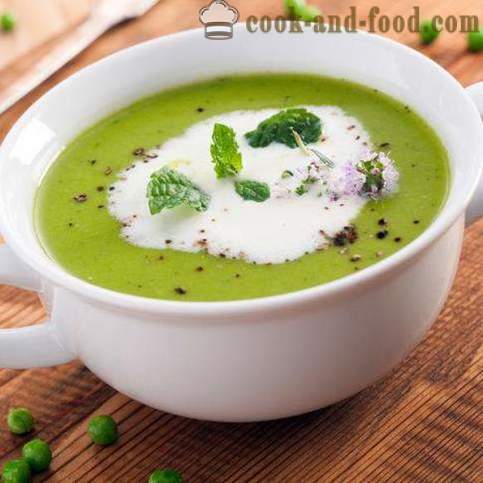 Супа от зелен грах: три оригинална рецепта