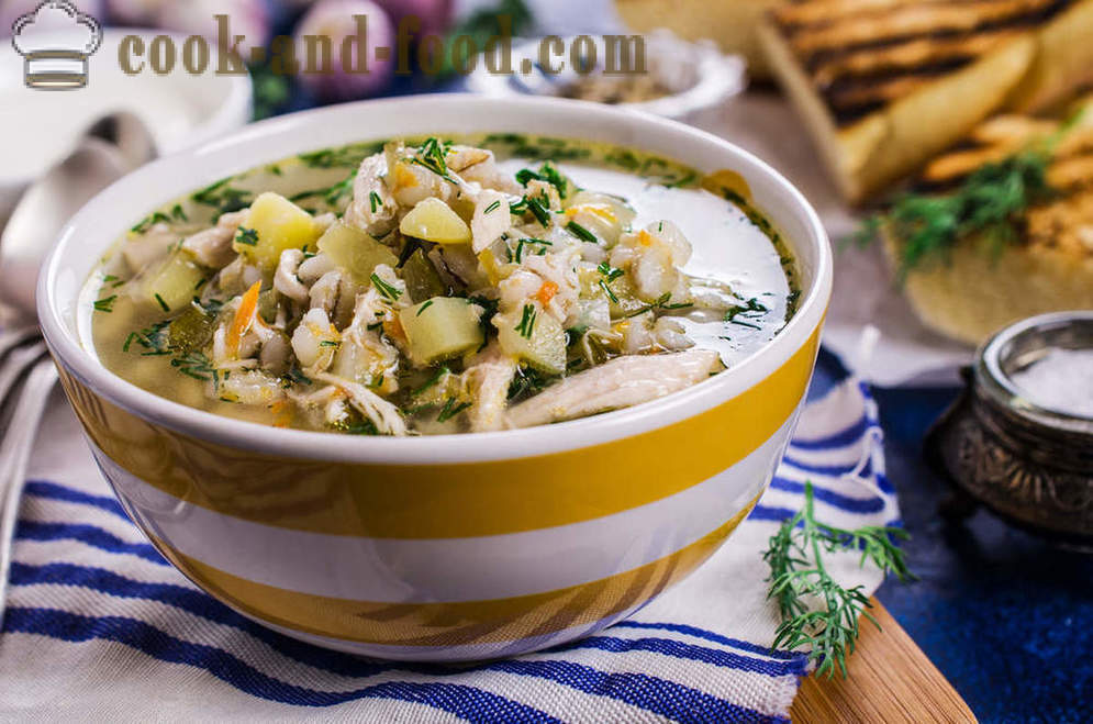 Как да се готви вкусно супа с ечемик - видео рецепти у дома