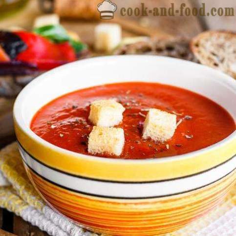 Готвене доматен чудо: доматена супа - видео рецепти у дома