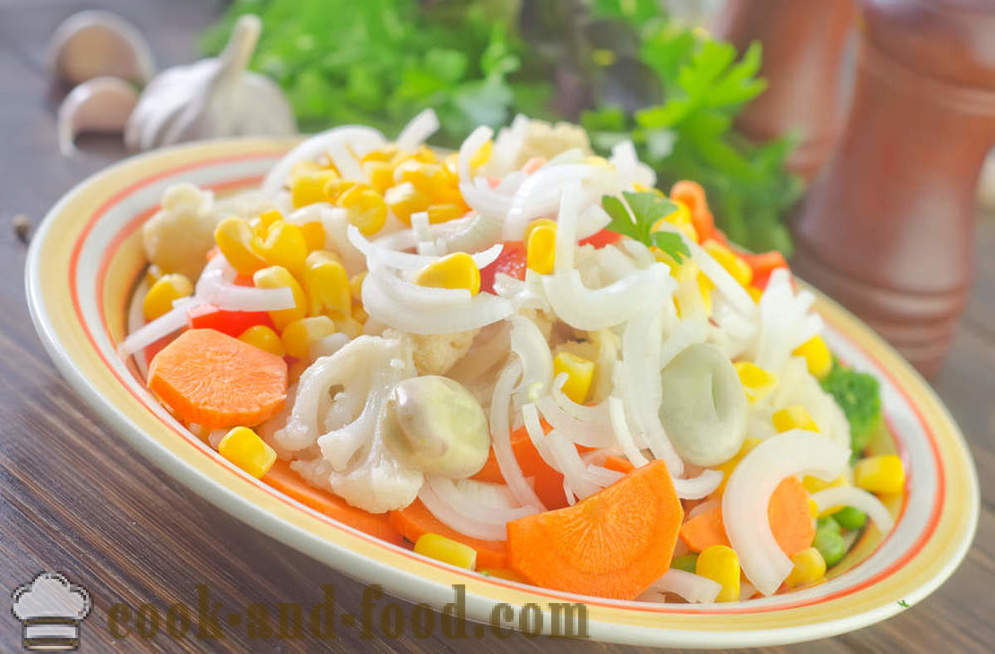 4 рецепта салата на царевица и грах