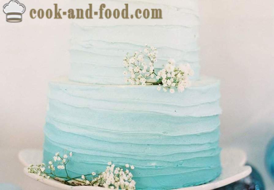 Изберете най-модерния сватбената торта - видео рецепти у дома