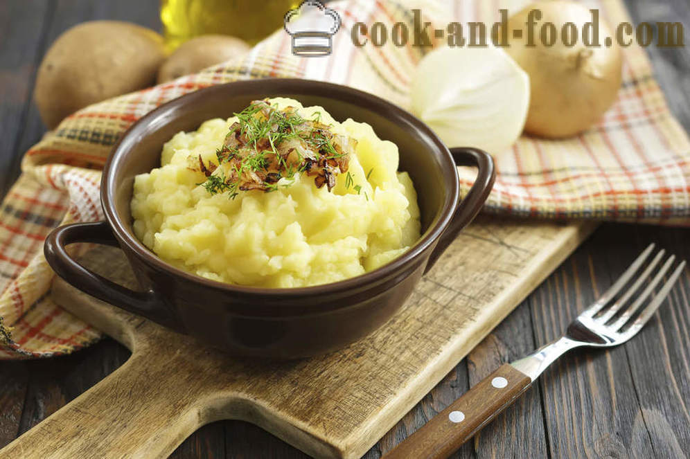 Картофено пюре: Съвети от нашите читатели - видео рецепти у дома